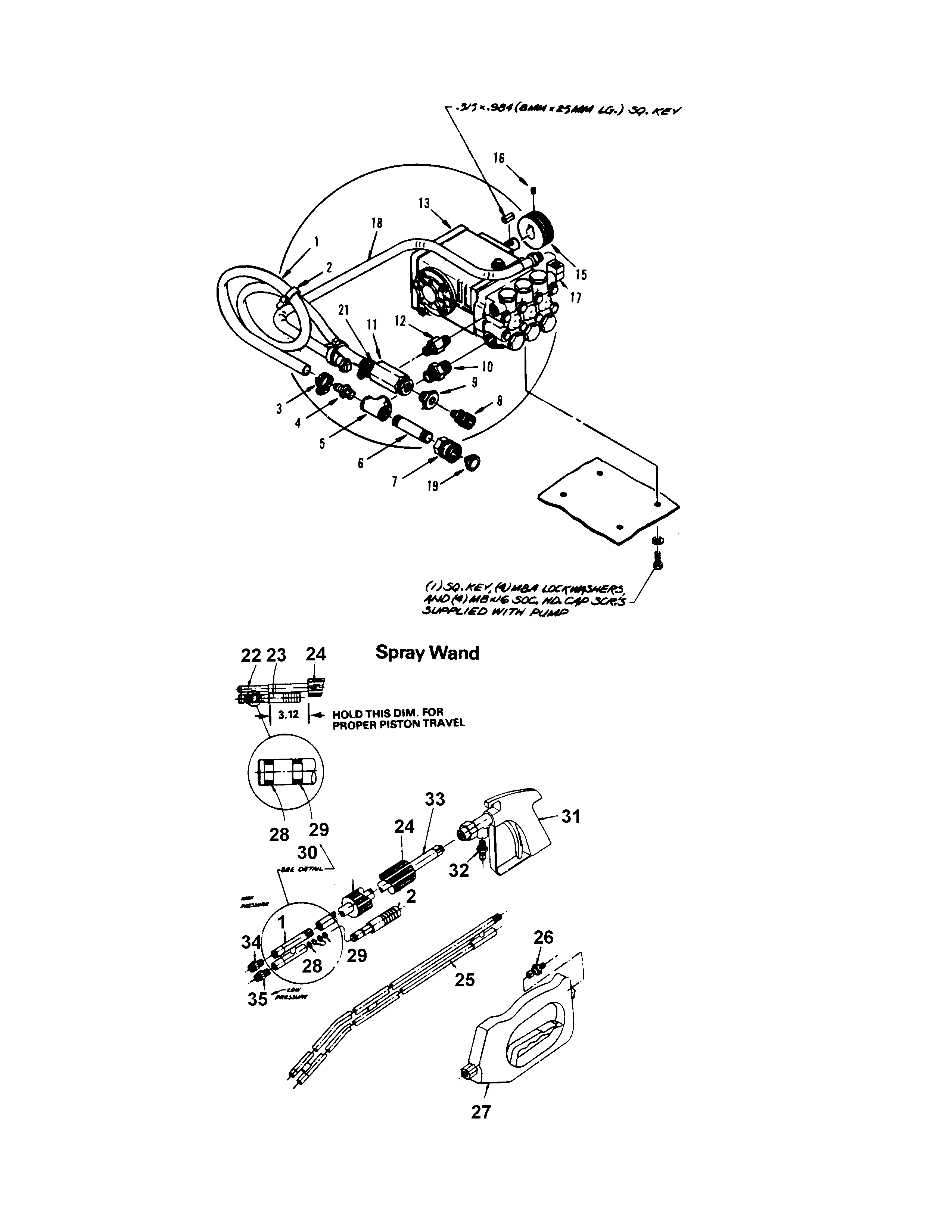 Hoover C4279 spraygun diagram