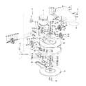 Hoover C5039 mainbody, motor, gears diagram