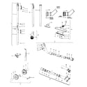 Hoover S1029 hose, cleaningtools diagram