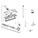 Hoover S1049060 hose, cleaningtools diagram