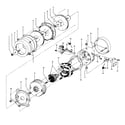 Hoover S1049-22 motor assembly diagram