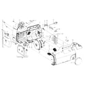 Hoover S1331--- mainhousing, hose, cleaningtools diagram
