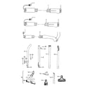 Hoover S3195030 hose, cleaningtools diagram