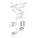 Hoover S3445001 powerednozzle, agitator diagram