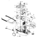 Hoover S3527016 mainhousing diagram