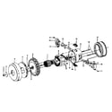 Hoover S3527016 motor assembly diagram