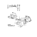Hoover S5697 hose, cleaningtools diagram