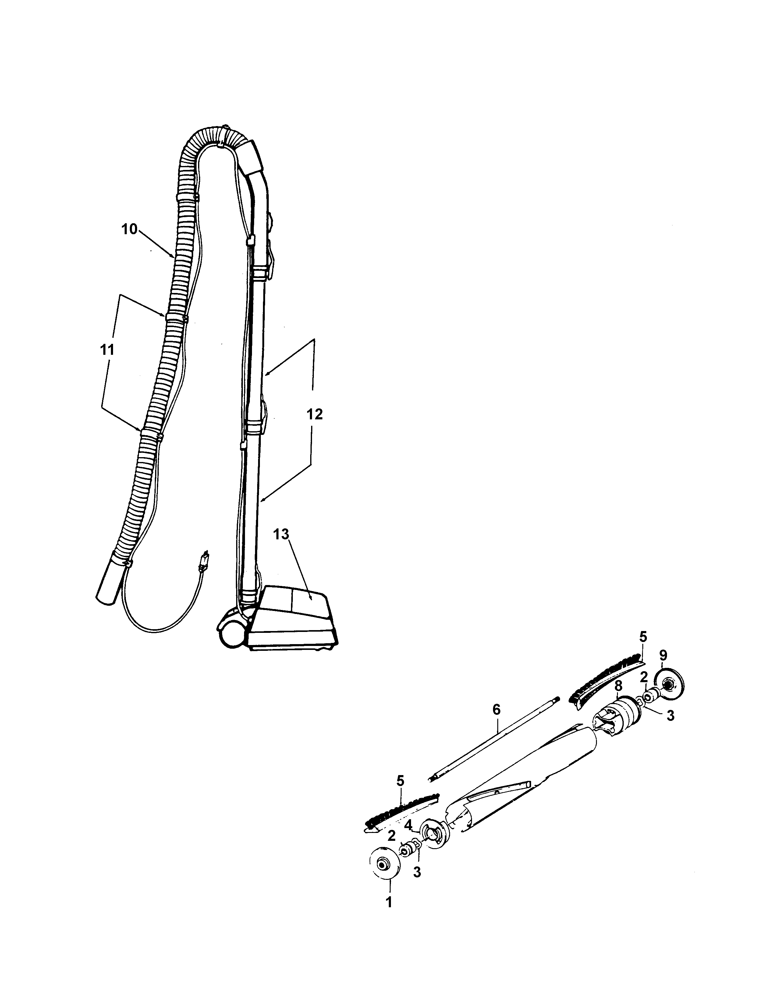 Hoover S7083--- agitator, powernozzle_late diagram