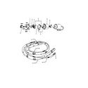 Hoover SG007001 hose, pump diagram