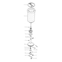 Hoover T1011-664 switch, spinbelt diagram