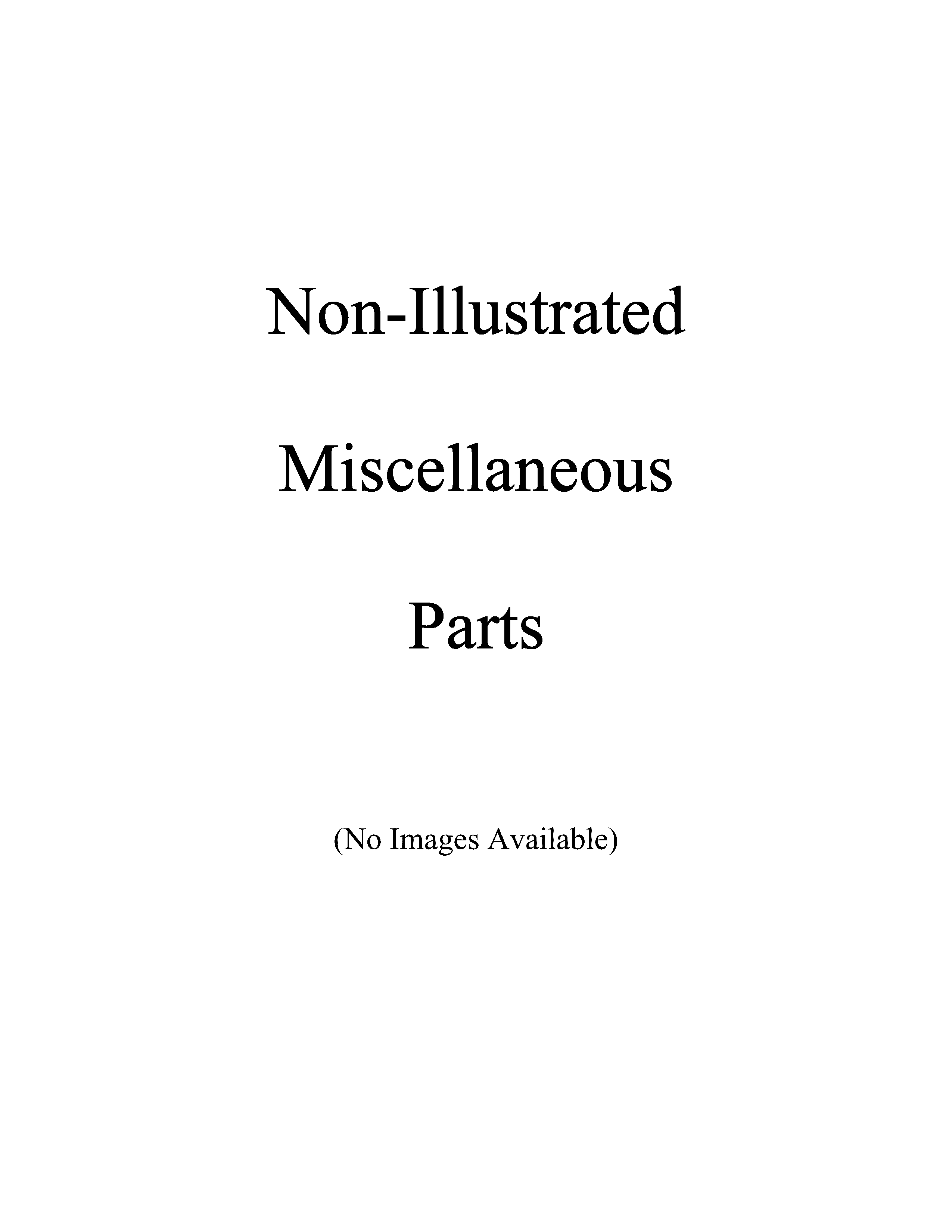 Amana AARS2304AC-PARS2304AC0 miscellaeous information diagram