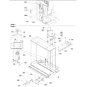 Amana ARB2107AW-PARB2107AW3 machine compartment diagram