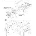 Amana ARB2107AW-PARB2107AW3 ice maker assy & parts diagram