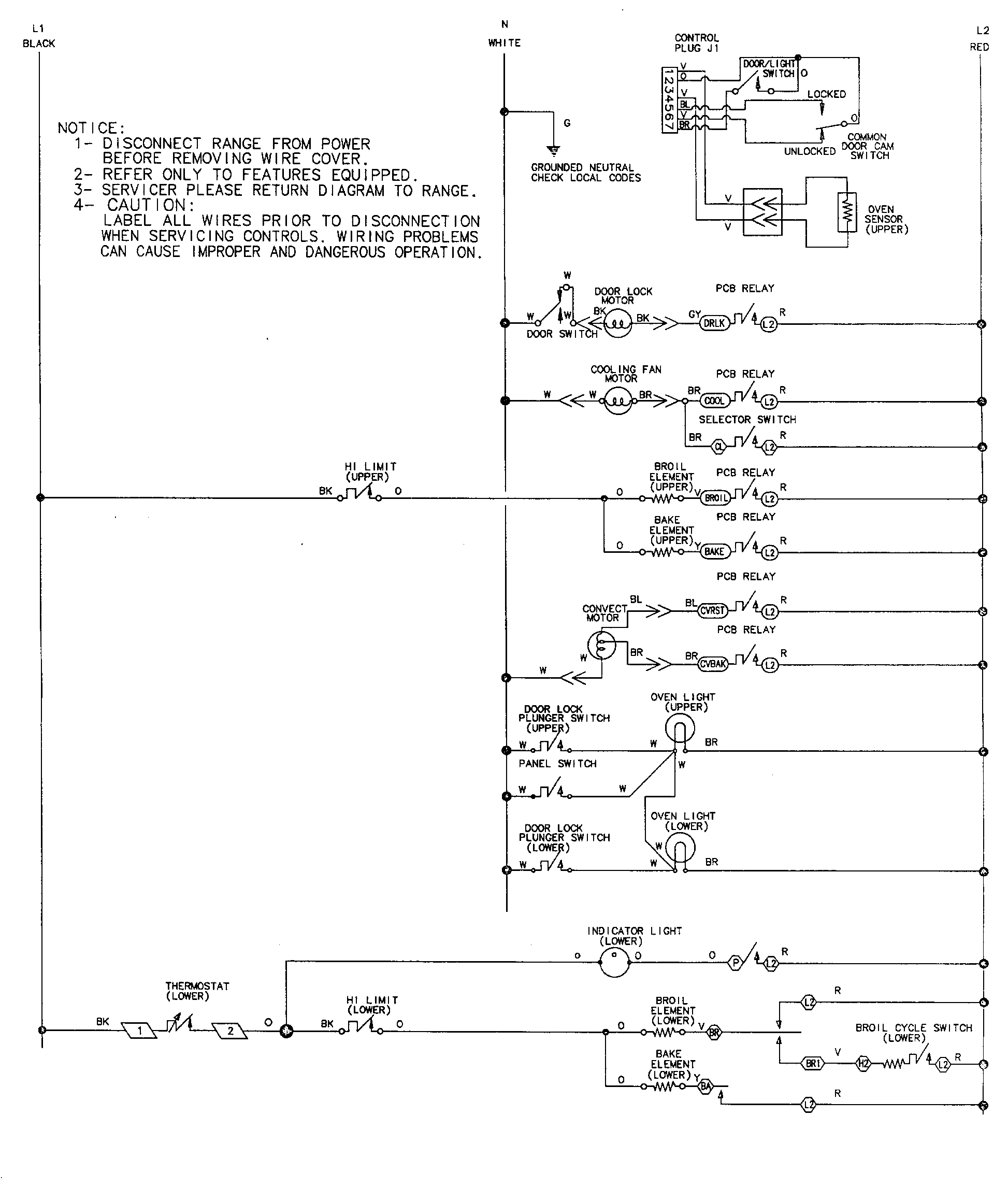 Maytag CWE7800ACB wiring information diagram
