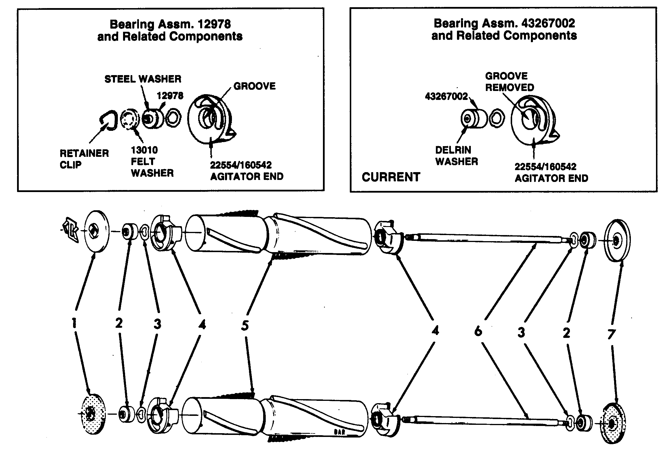 Hoover U4313--- agitator diagram