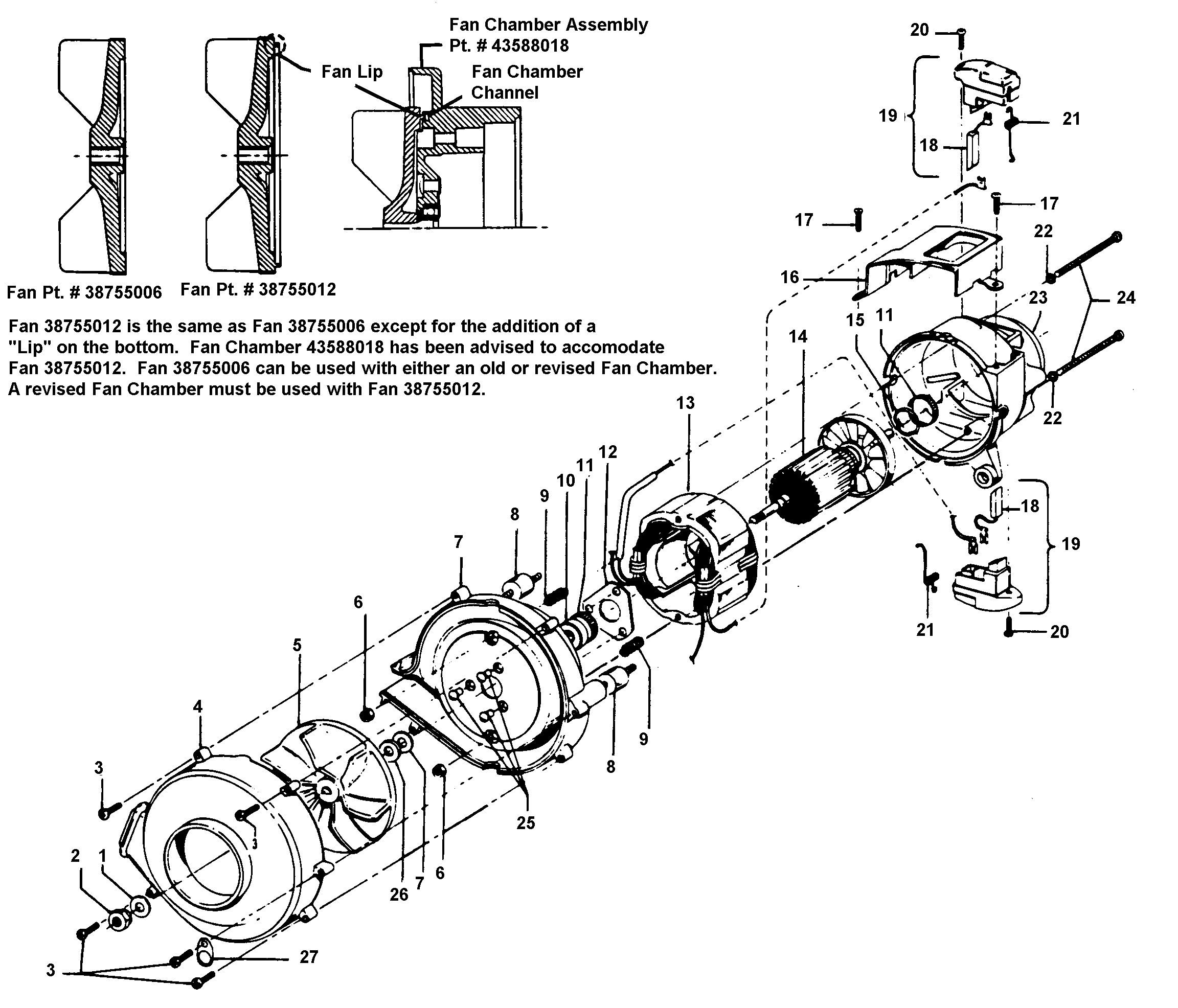 Hoover U4347--- motor assembly diagram