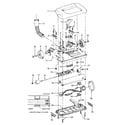 Hoover U5154-900 agitator, mainbody, hood diagram