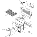 Amana ATF1836ARQ freezer compartment diagram