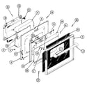 Jenn-Air SCE4340B door diagram