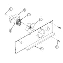Jenn-Air SCE4340B blower motor (cooling) diagram