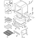 Jenn-Air JGR8750ADA oven/base diagram