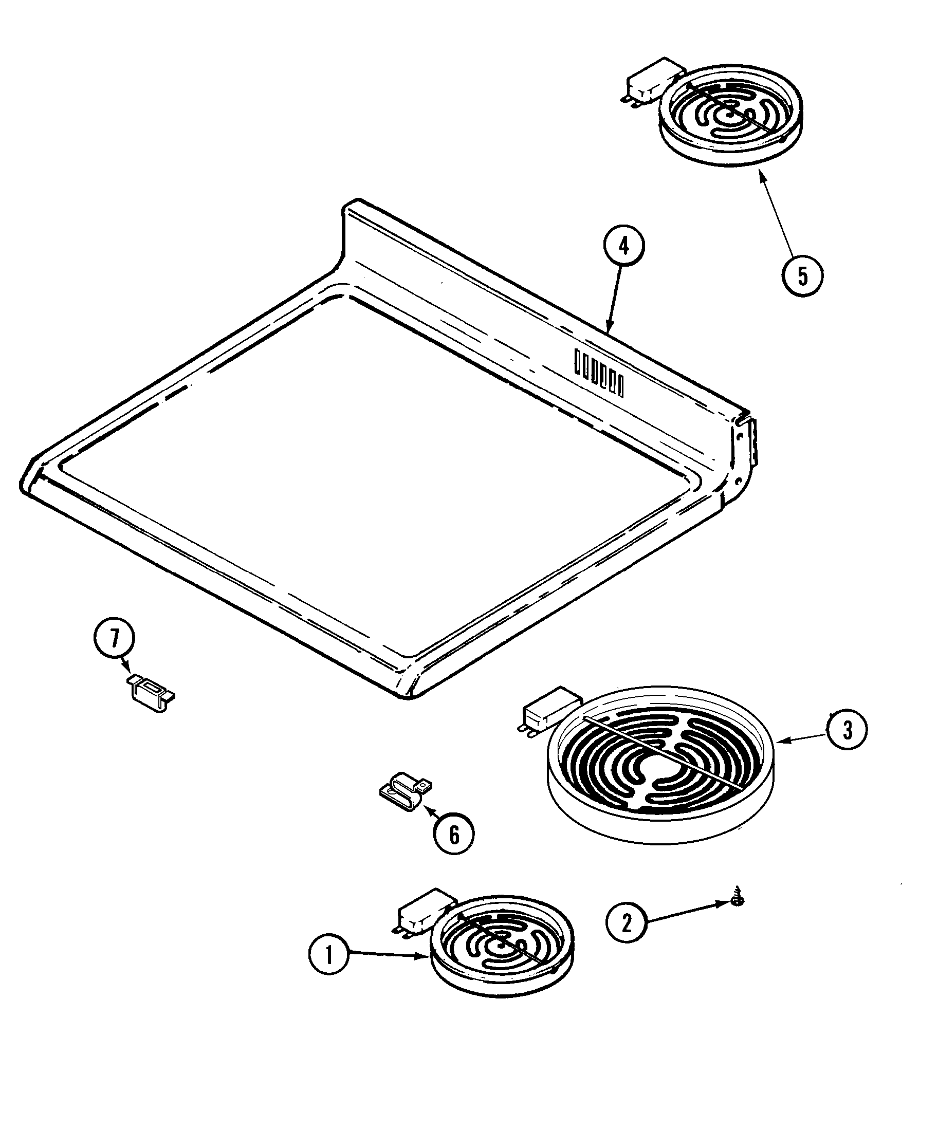 Maytag MER5750BAQ top assembly diagram