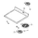 Maytag MER5750BAQ top assembly diagram