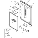 Maytag MTB1894ARB fresh food door diagram