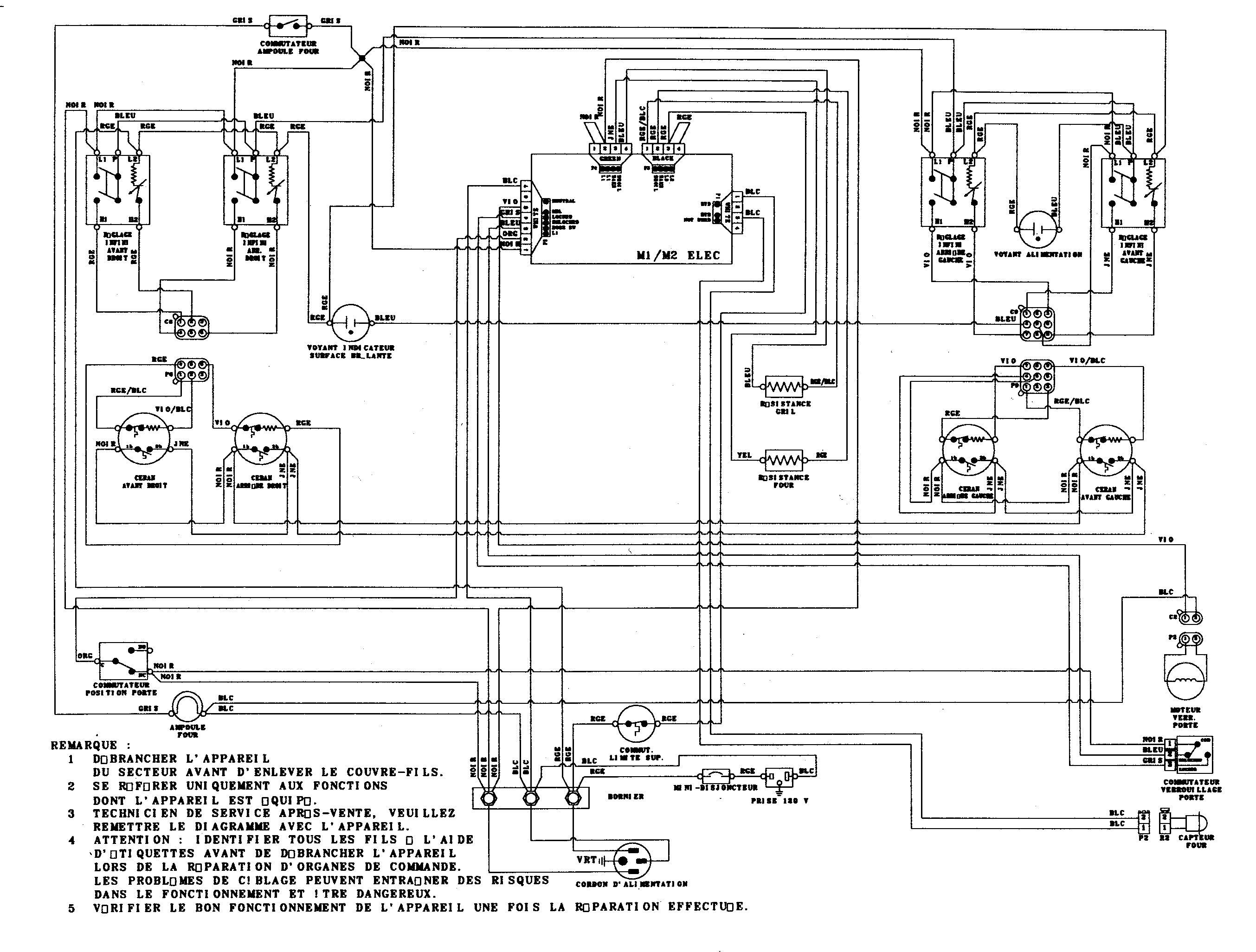 Maytag MER5755QCB wiring information diagram