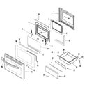 Maytag MER5755QAS door/drawer (stl) diagram