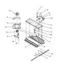 Amana TR21S4E-P1196101WE compressor compartment diagram