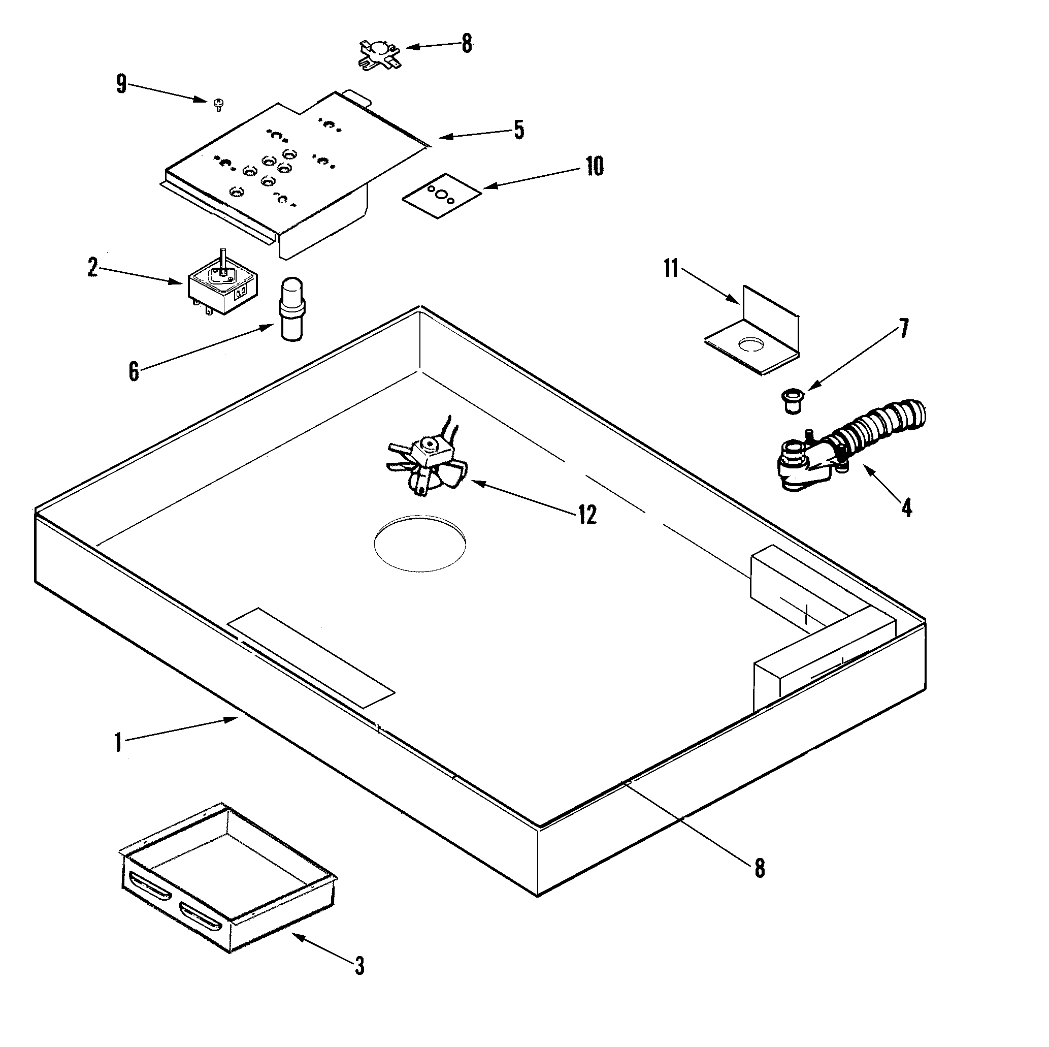 Jenn-Air JEC9530ADS body diagram