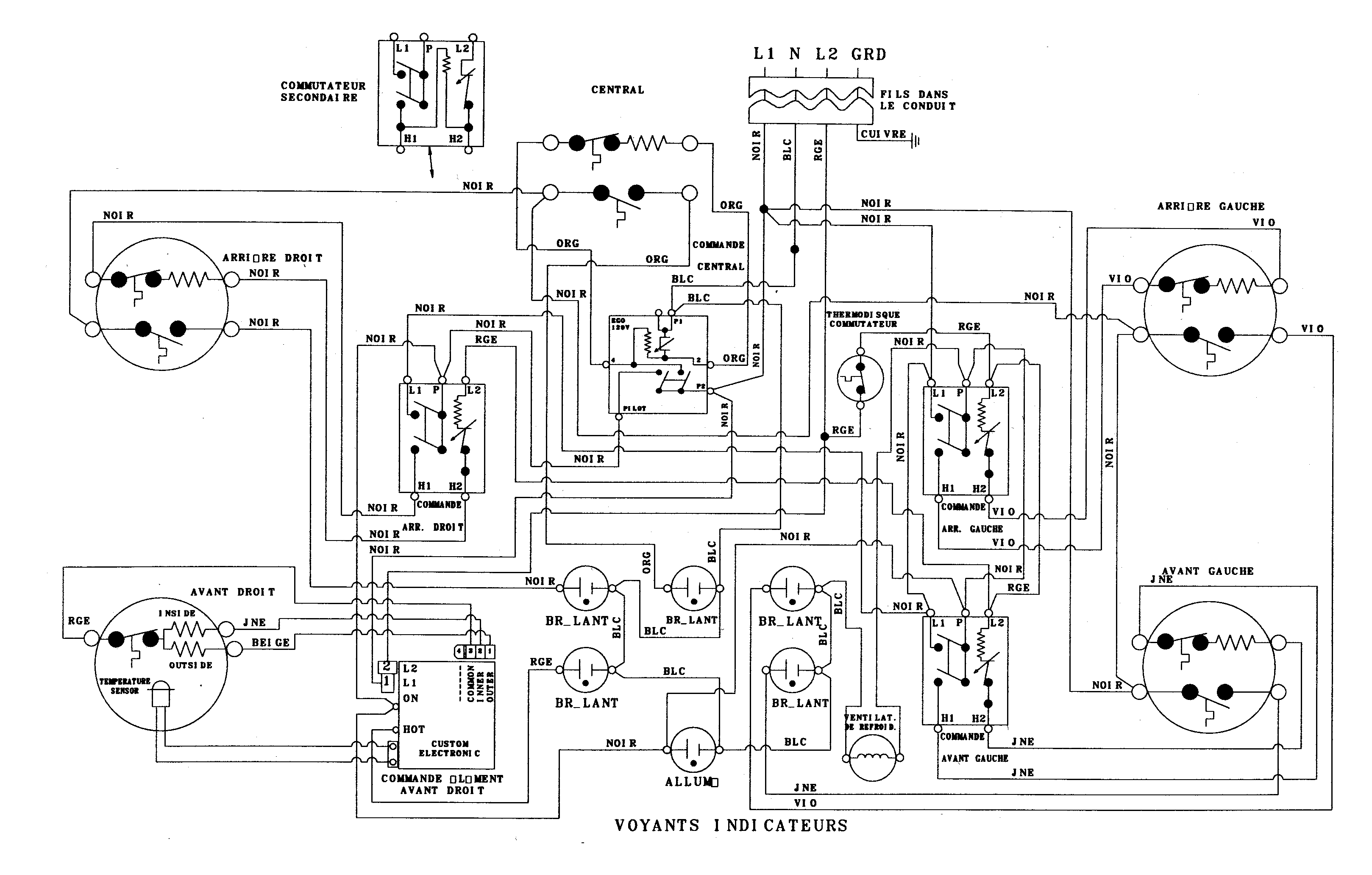 Jenn-Air JEC9530ADS wiring information (frc) diagram