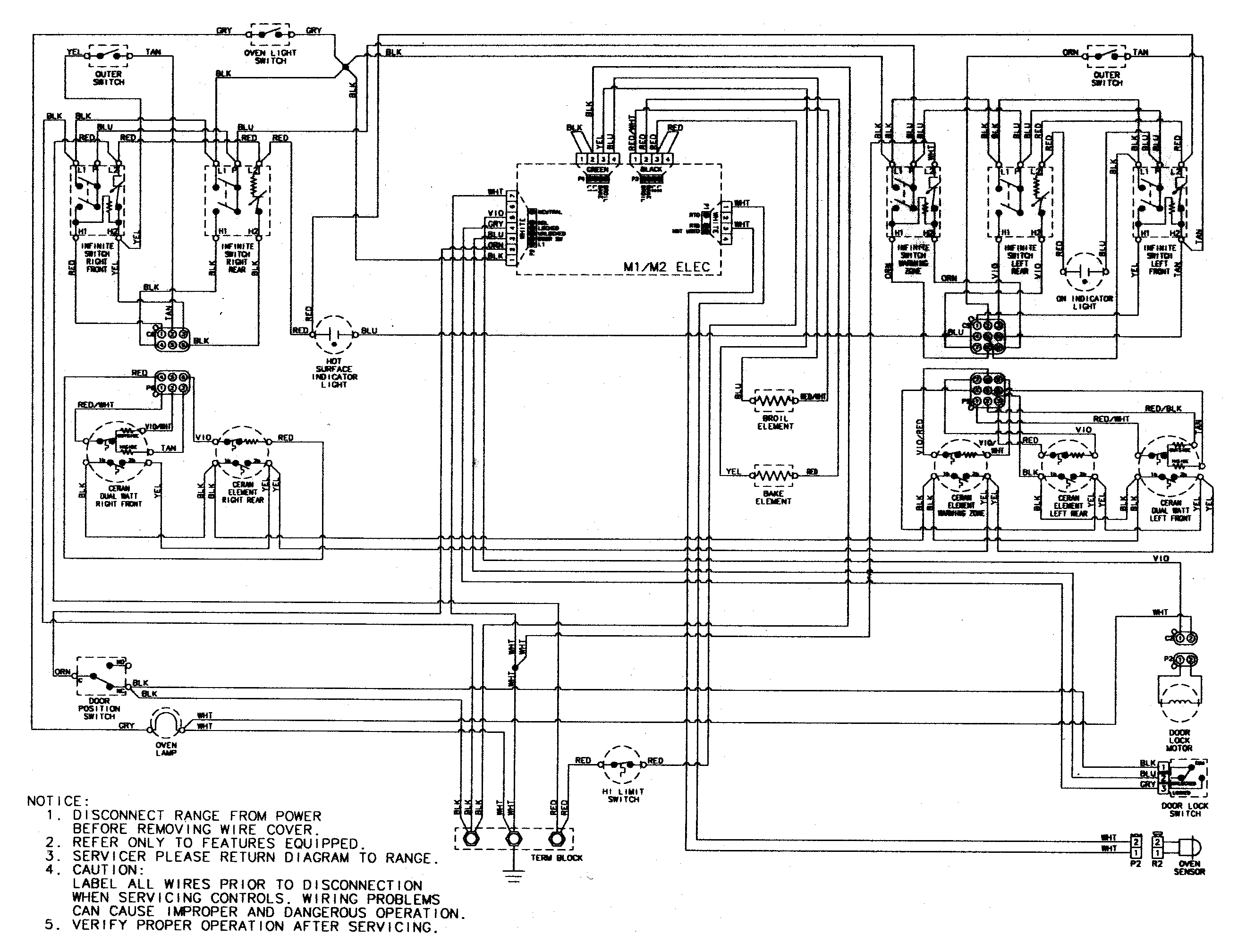 Maytag MER5775QAS wiring information (stl) diagram