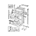 Maytag BDNT22K9-9A55A doors diagram