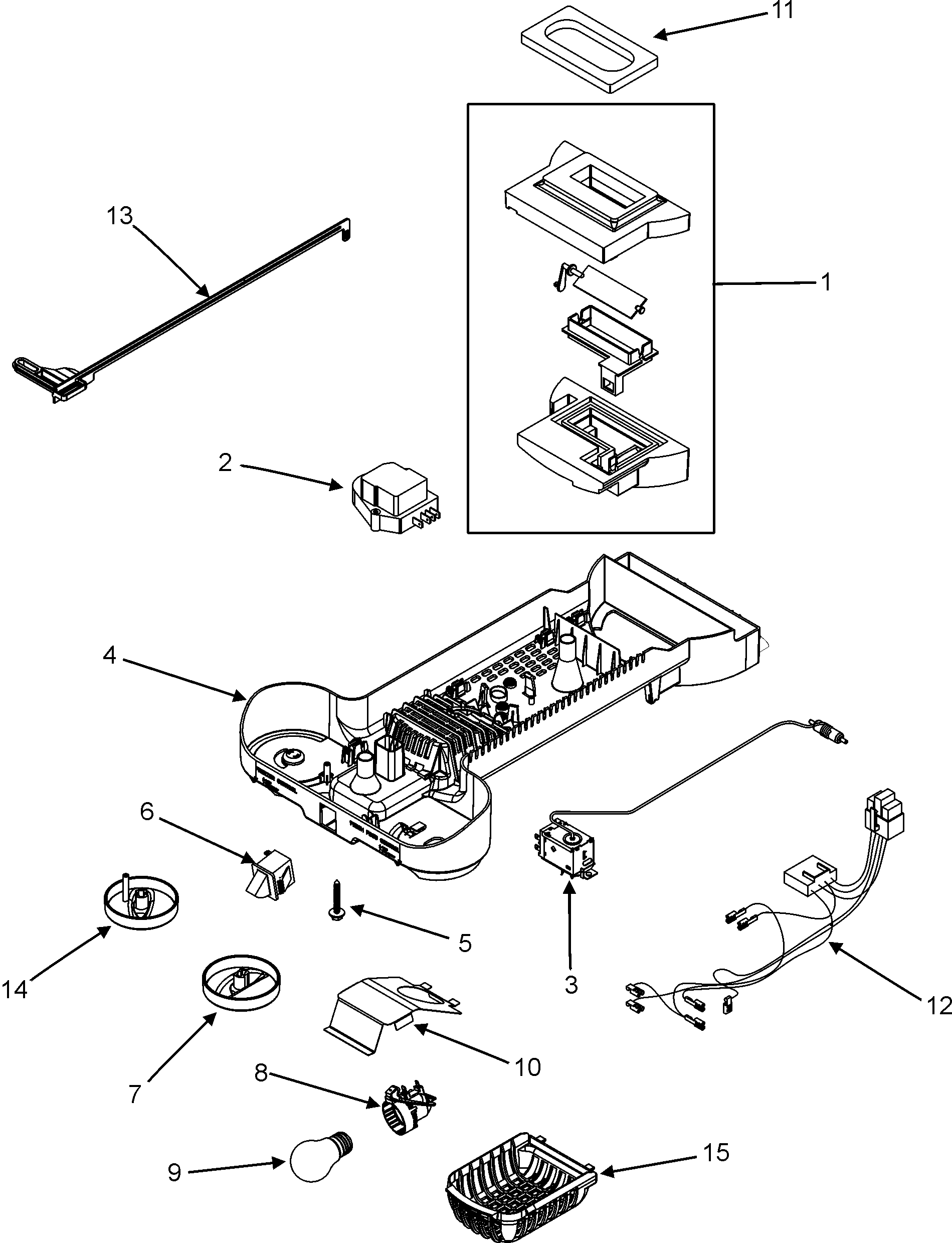 Maytag GT2127PEKW controls diagram