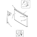 Maytag GT2127PEKB freezer outer door diagram