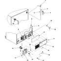 Maytag MZD2665HES cabinet back diagram