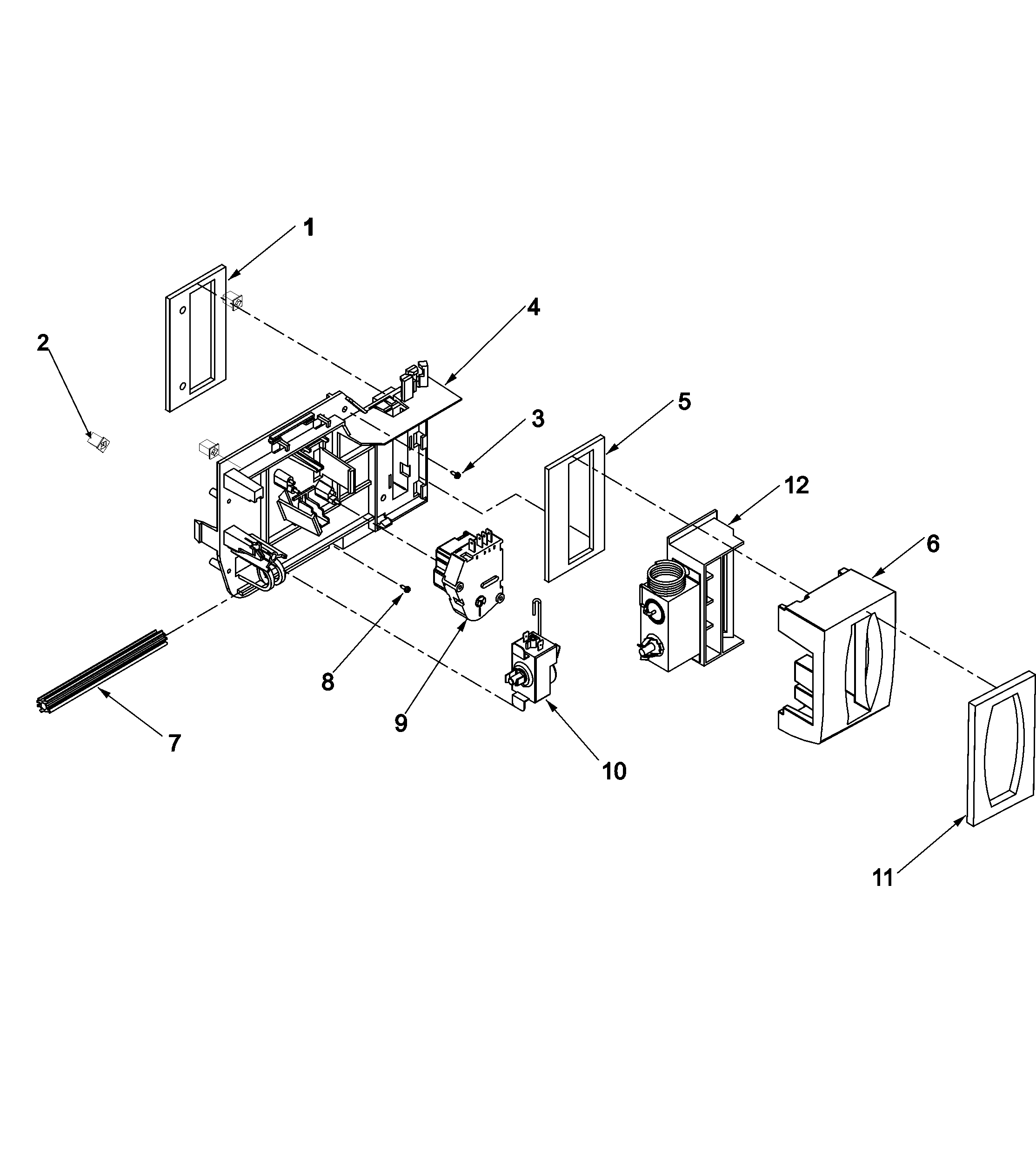 Amana ASD2622HRW-ASD2622HRW0 controls diagram