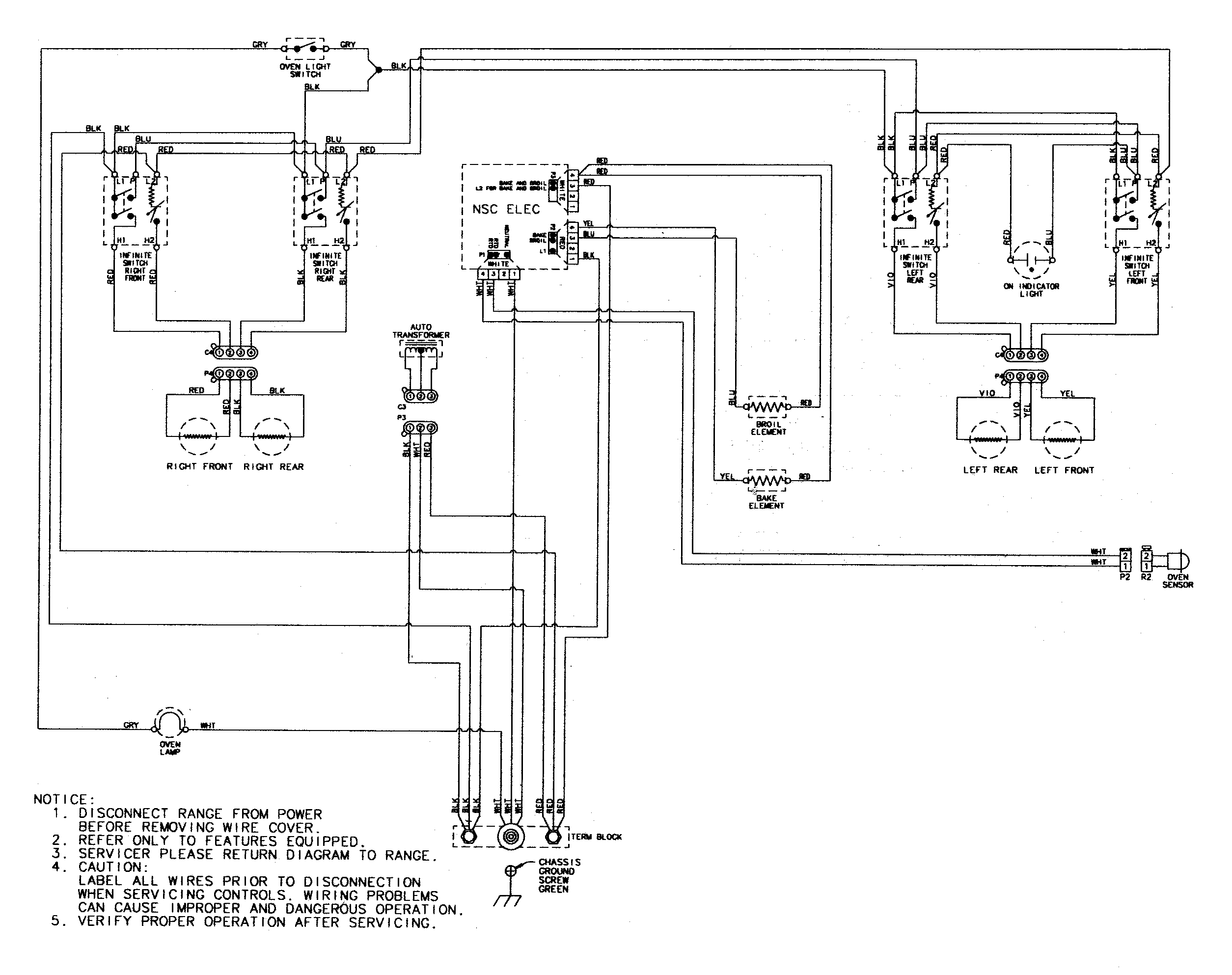 Maytag MER4351AGW wiring information diagram