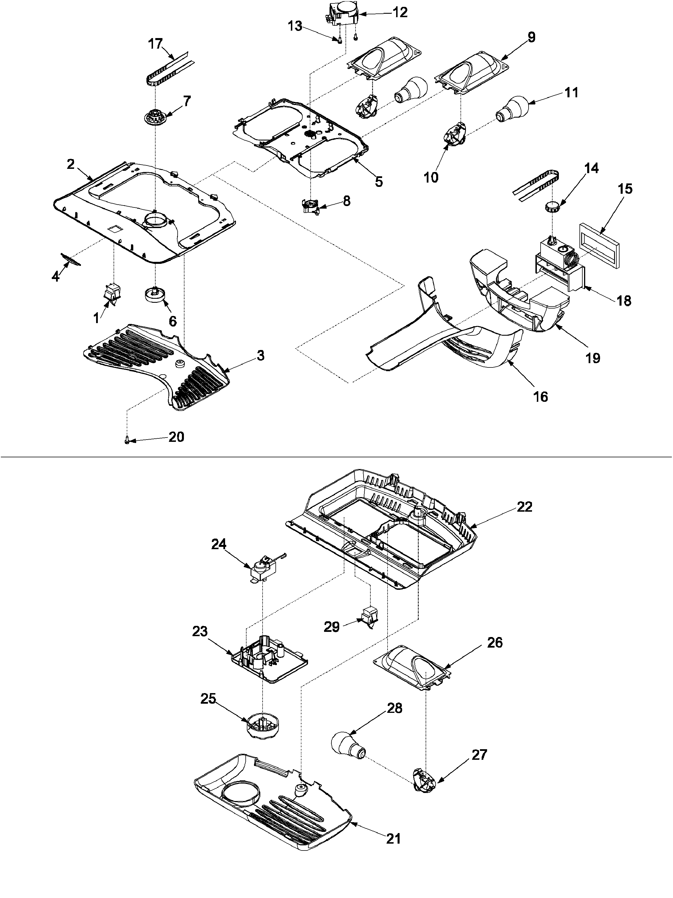 Amana ARB2257CW-PARB2257CW0 controls diagram