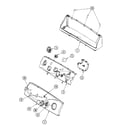 Maytag MAV6548AWW control panel diagram