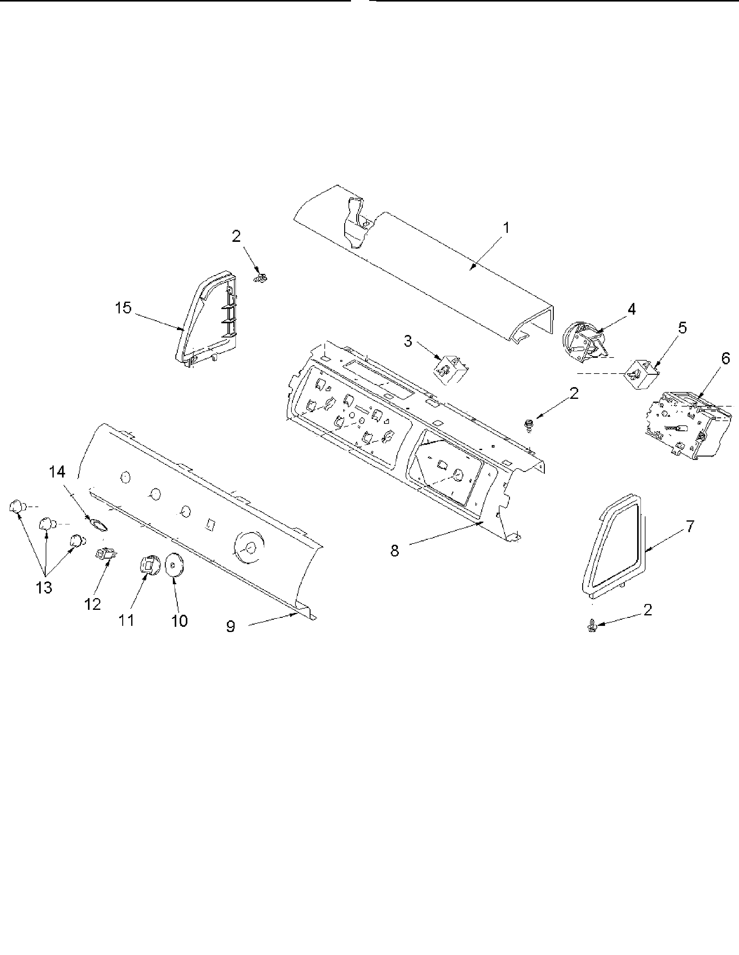 Amana ALW880QAC control panel diagram