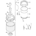 Maytag SAV5701AWW tub  (inner & outer) diagram