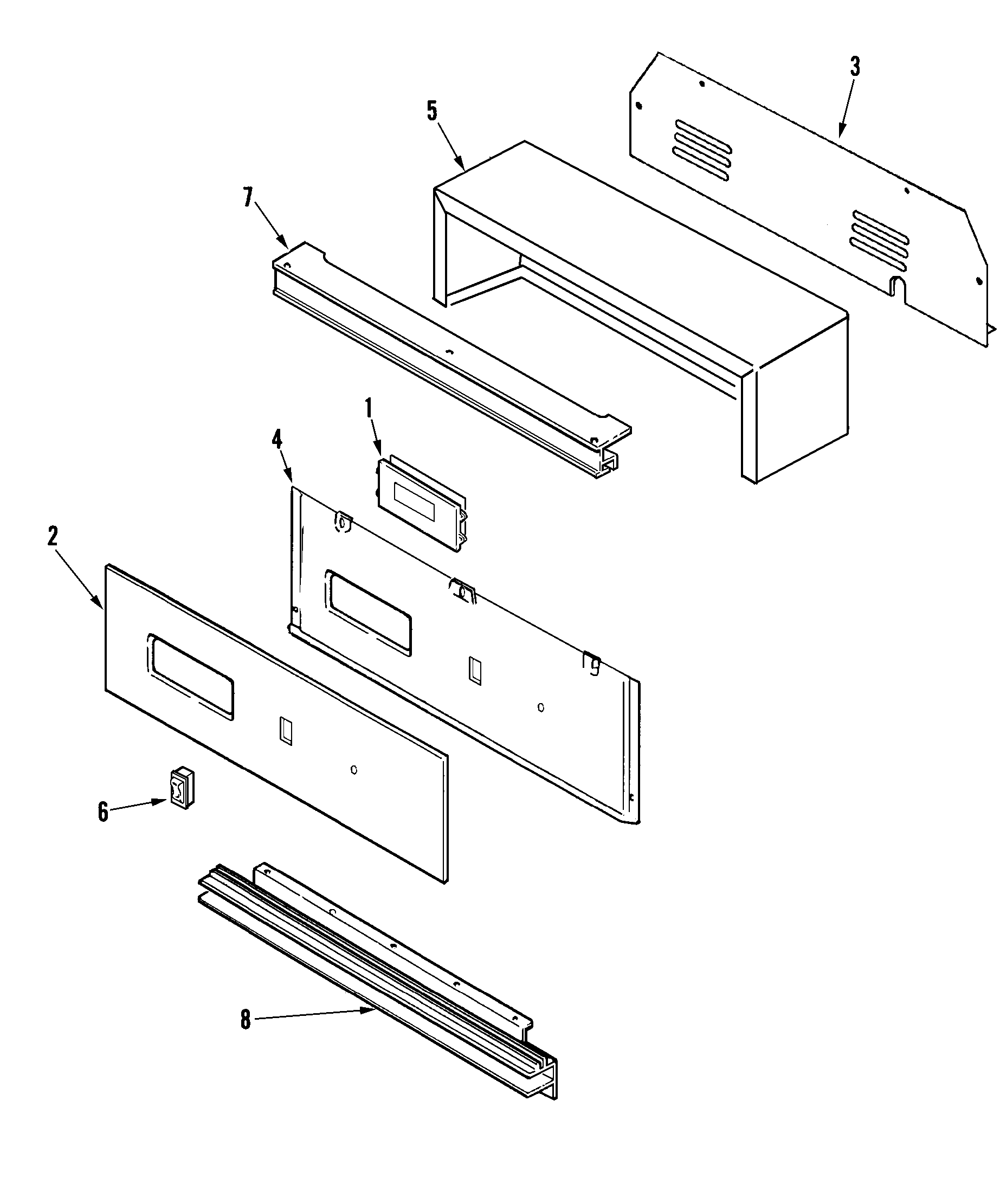 Maytag CWG3600AAS control panel diagram