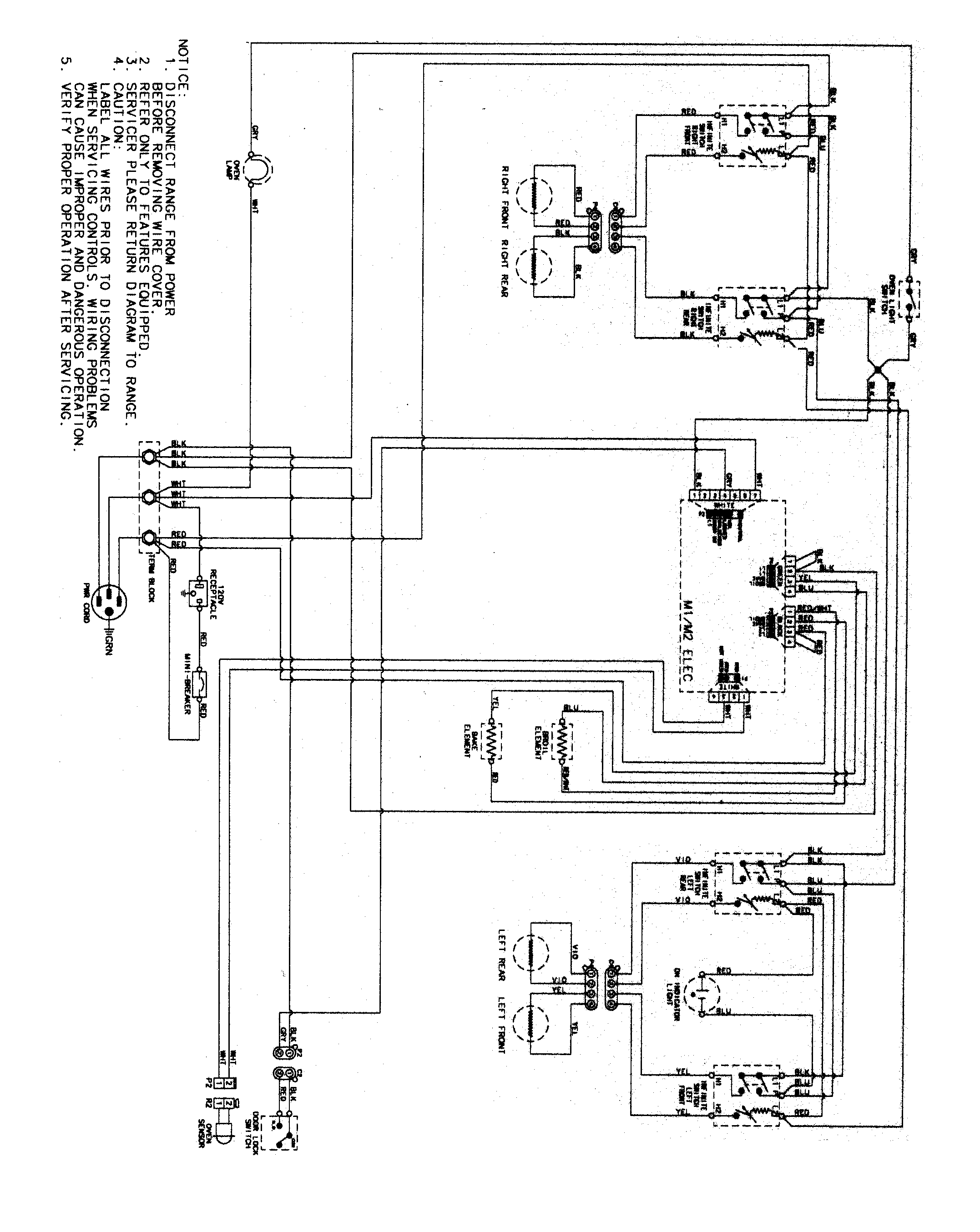 Maytag PER3525ACW wiring information diagram