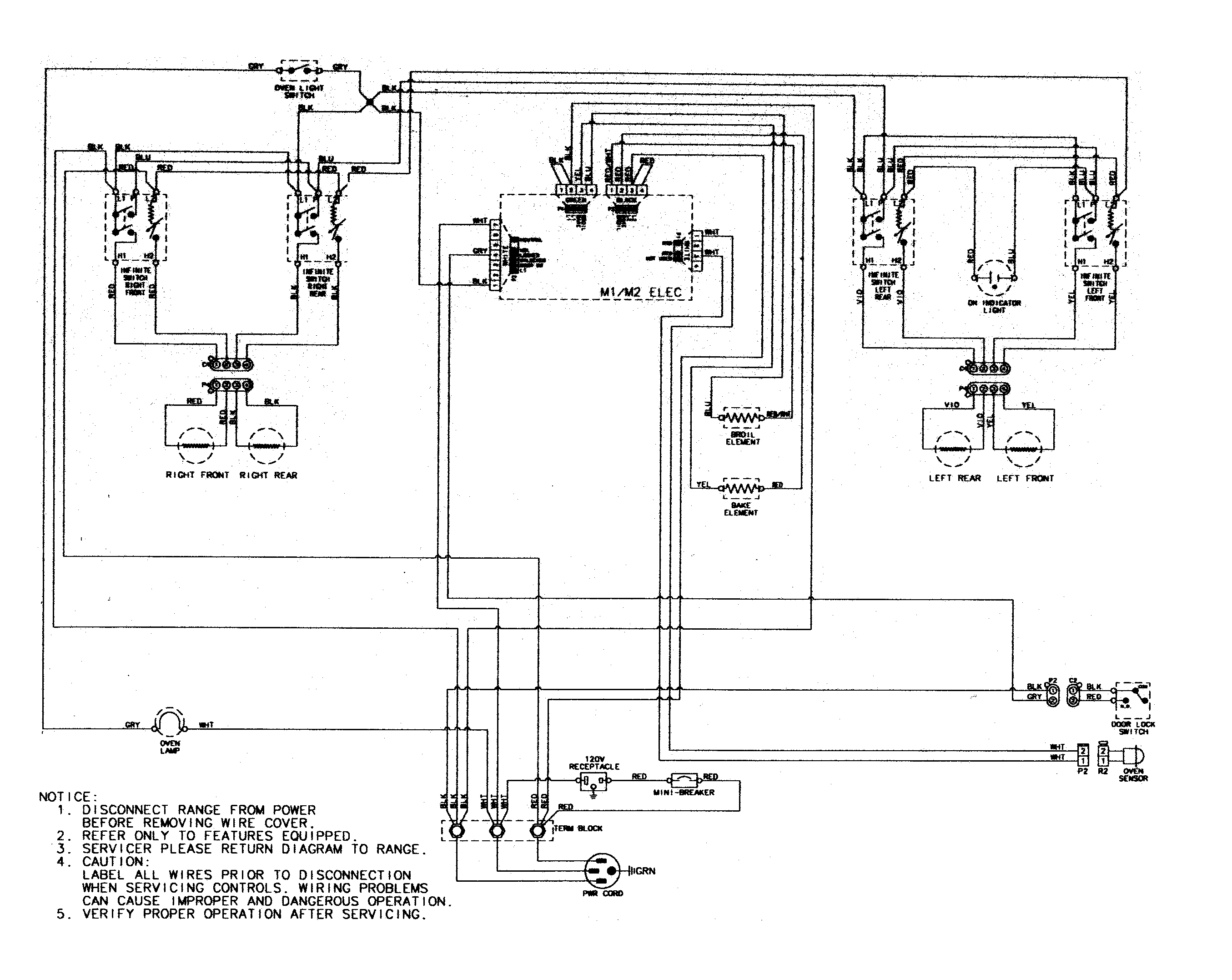 Maytag PER3524ACW wiring information diagram