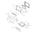 Amana AER5815RCB door/drawer diagram