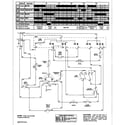 Amana NDE5800AYW wiring information (series 12) diagram