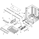 Kenmore 59677533600 pantry assembly diagram